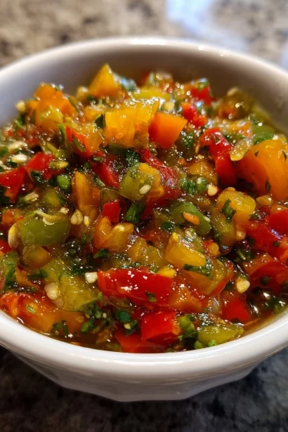 Banana Pepper Relish