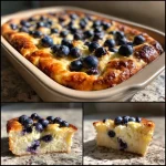 Blueberry Cottage Cheese Bake Recipe
