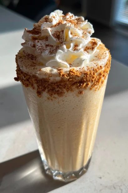 Boozy Gingerbread Milkshake
