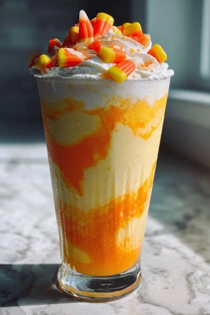 Candy Corn Martini Milkshake