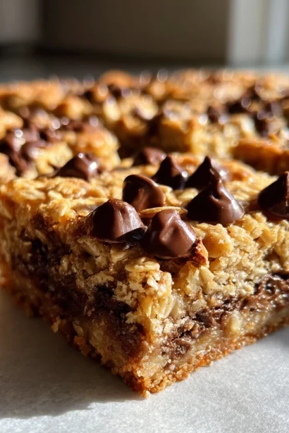 Chocolate Chip Oatmeal Bars