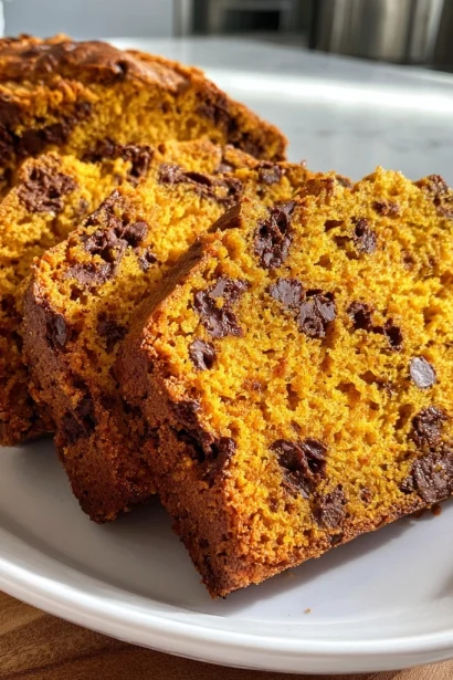 Chocolate Chip Pumpkin Bread – Best Fall Recipe (1)