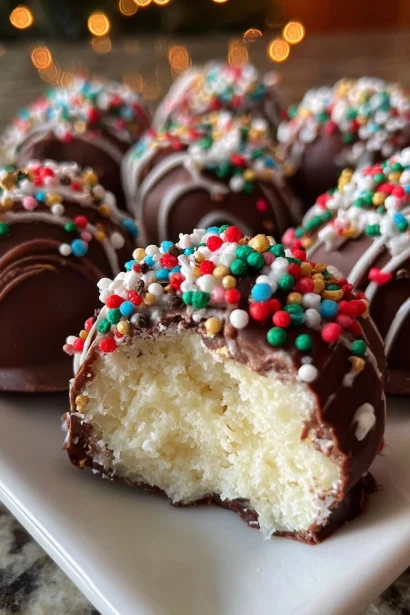 Christmas Oreo Truffles