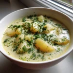 Comforting Polish Potato Soup with Dill Recipe Delight