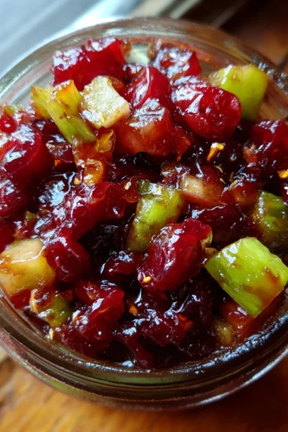 Cranberry Apple Chutney