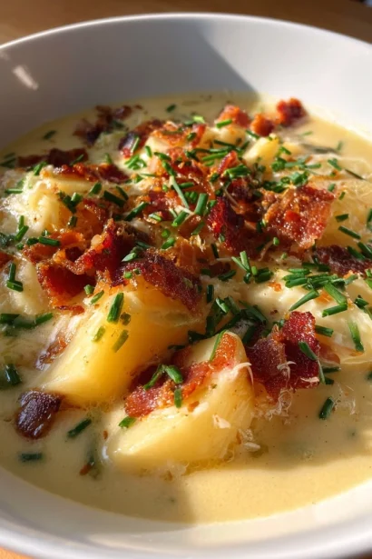 Creamy Crockpot Potato Soup – A Cozy Comfort Food Delight