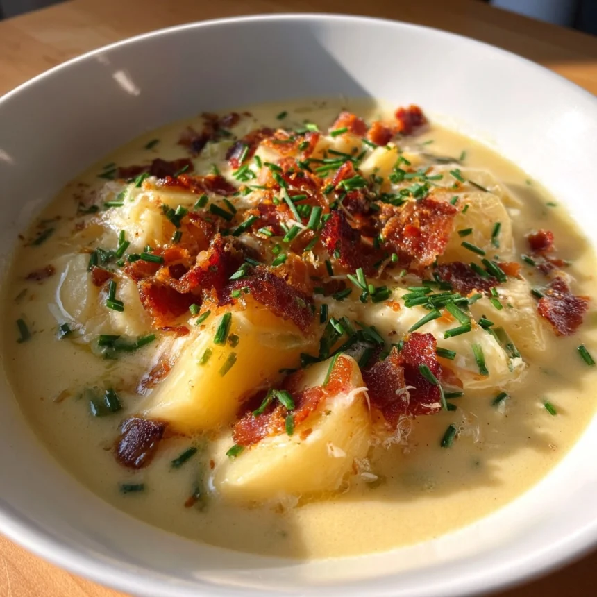 Creamy Crockpot Potato Soup – A Cozy Comfort Food Delight