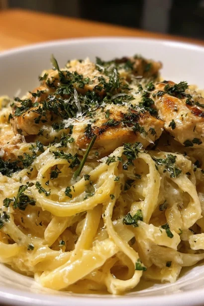 Creamy Garlic Parmesan Chicken Pasta Recipe to Savor