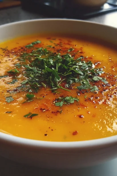 Creamy Vegan Carrot Potato Soup Recipe – Cozy Comfort Food