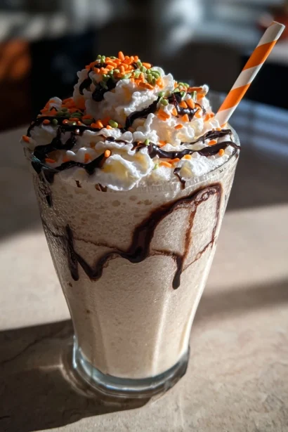 Creepy Coconut Rum Milkshake