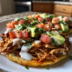 Crispy Rotisserie Chicken Tostadas Flavor Explosion