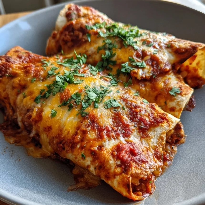 Delicious Bean and Cheese Enchiladas Recipe to Savor