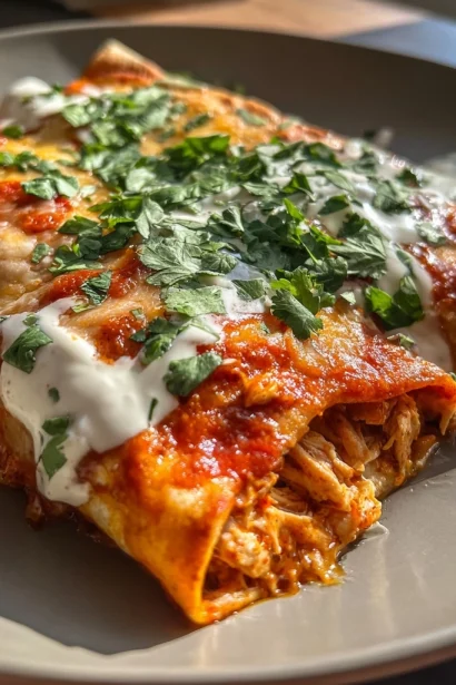 Delicious Chicken Enchiladas – A Comforting Delight