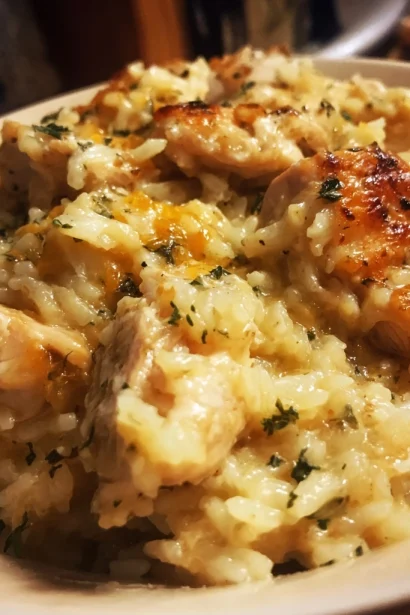 Delicious Chicken Rice Casserole Recipe for Cozy Nights