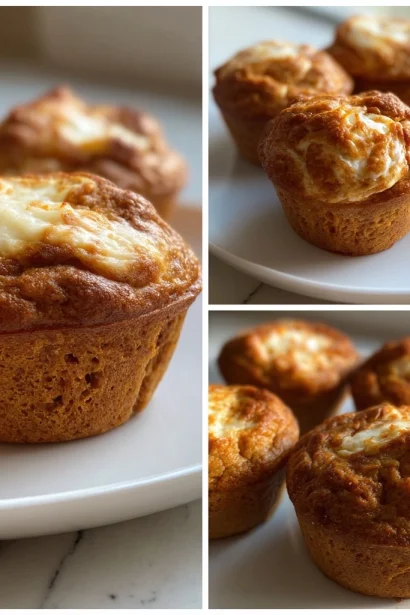 Easy Pumpkin Cream Cheese Muffins