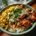 Fiesta Street Corn Chicken Rice Bowl Recipe for Flavor Lovers
