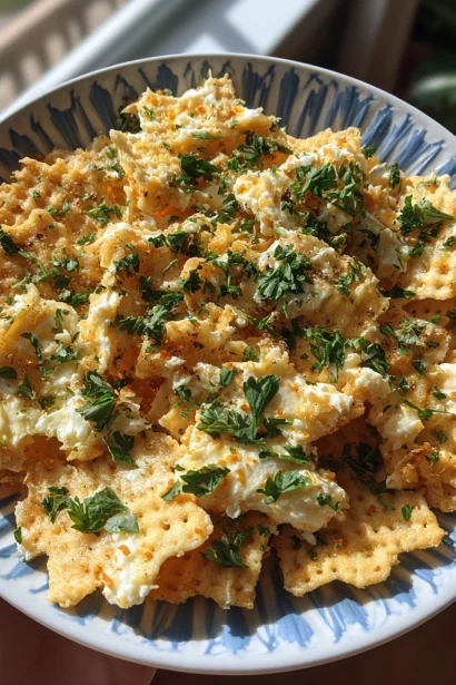Garlic Ritz Snacks