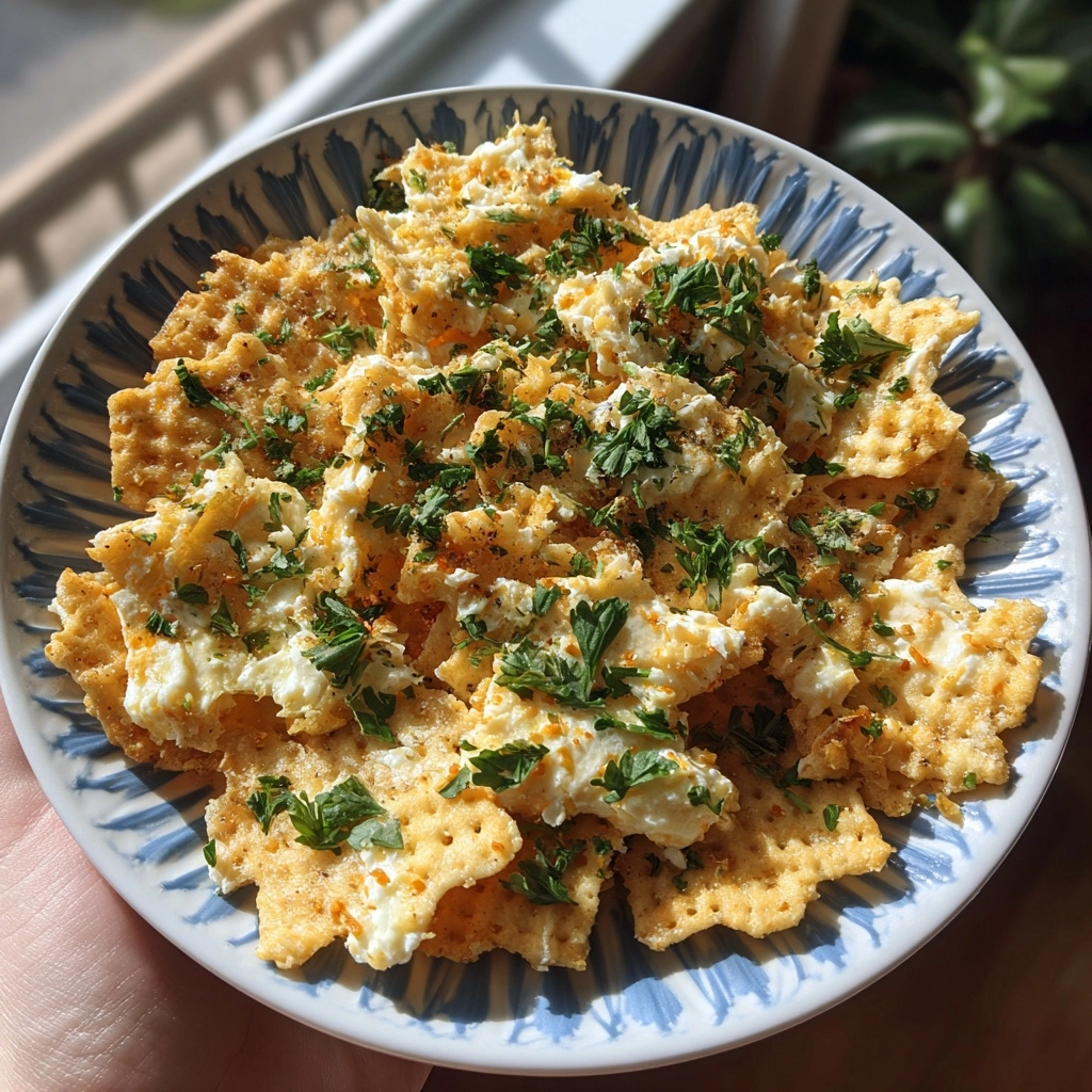 Garlic Ritz Snacks