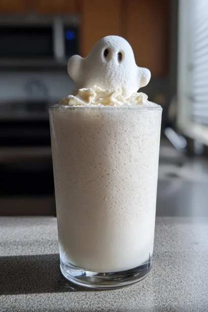 Ghostly Vanilla Milkshake