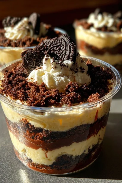 Graveyard Dirt Cake Cups