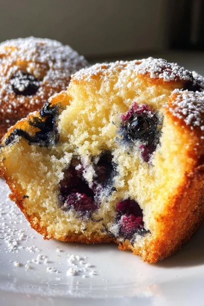 Greek Yogurt Blueberry Muffins Recipe
