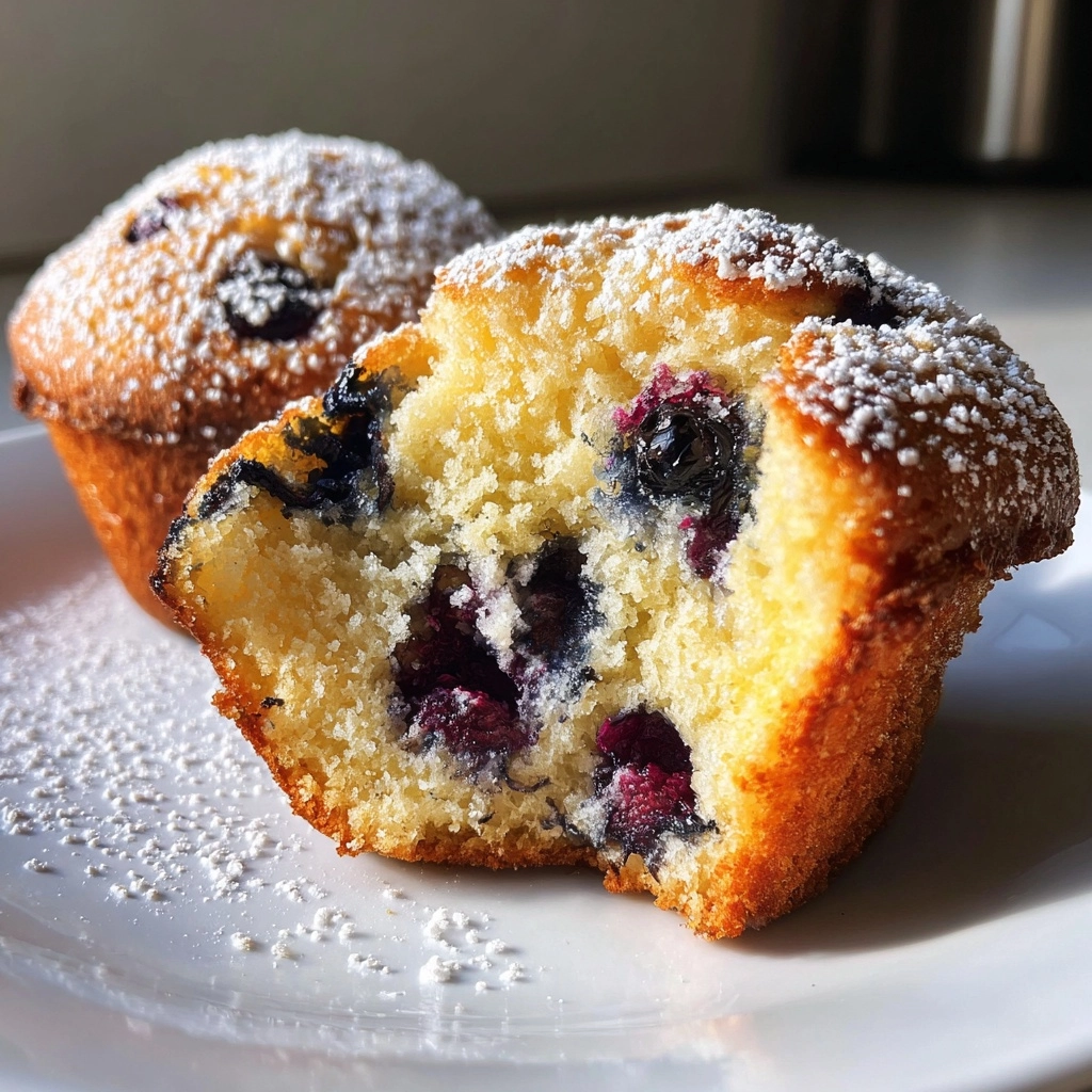 Greek Yogurt Blueberry Muffins Recipe