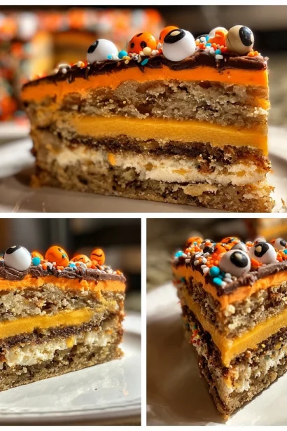 Halloween Cookie Cake
