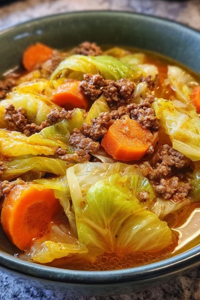 Hearty Cabbage Roll Soup