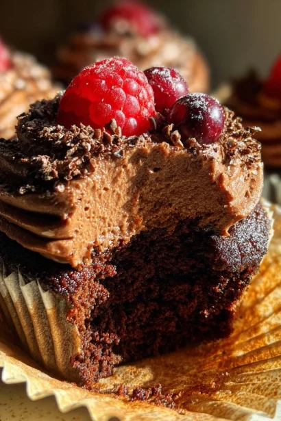 Indulge in 10 Irresistible Vegan Chocolate Cupcakes