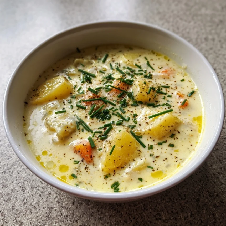 Indulge in Creamy Potato Soup – A Cozy Delight Recipe