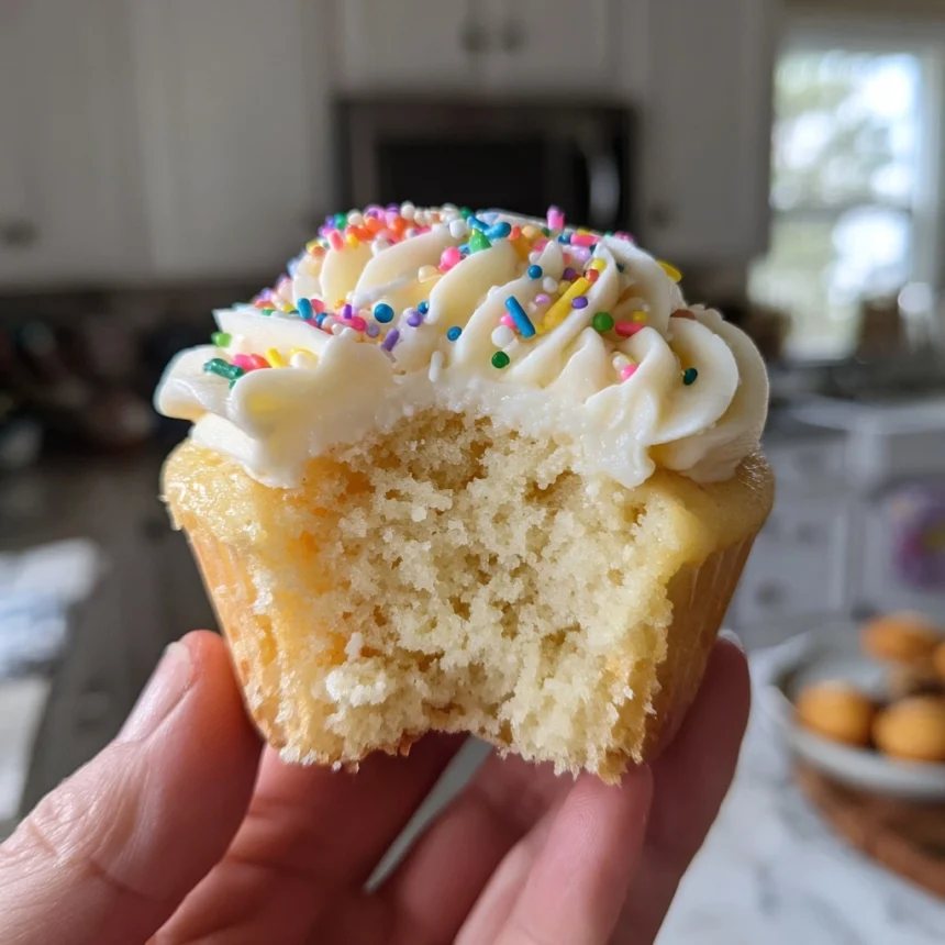 Indulge in a Lazy Girl’s Easy Vanilla Cupcake Recipe