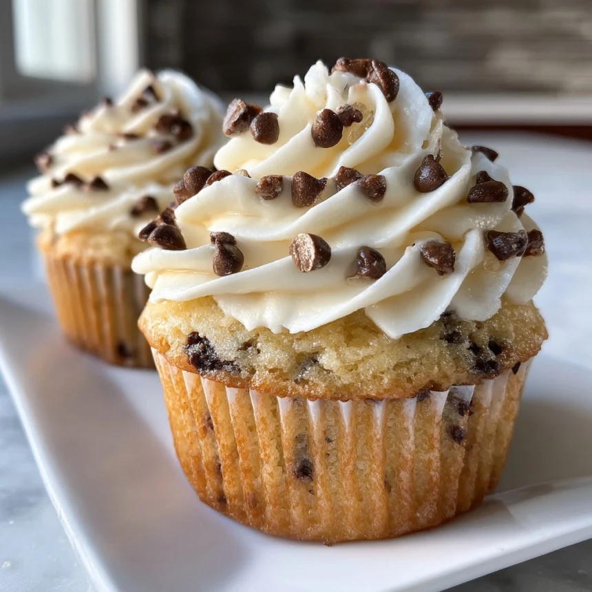 Irresistible Chocolate Chip Cupcakes with Frosting Recipe