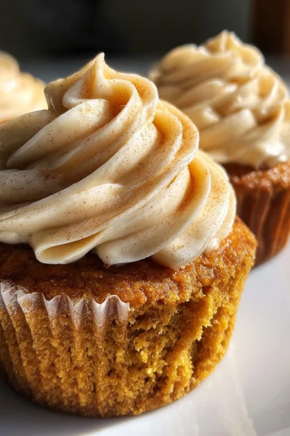Irresistible Delicious Pumpkin Cupcakes Recipe Desserts