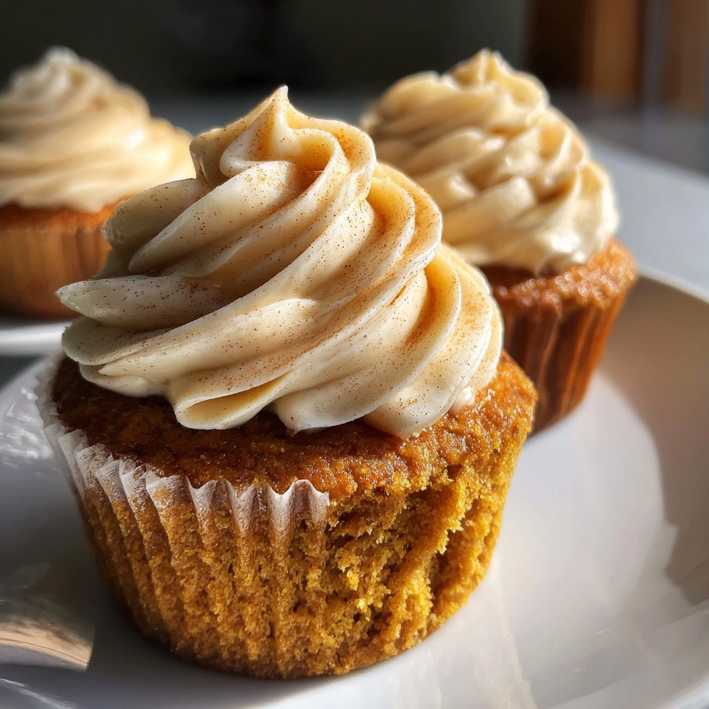 Irresistible Delicious Pumpkin Cupcakes Recipe Desserts