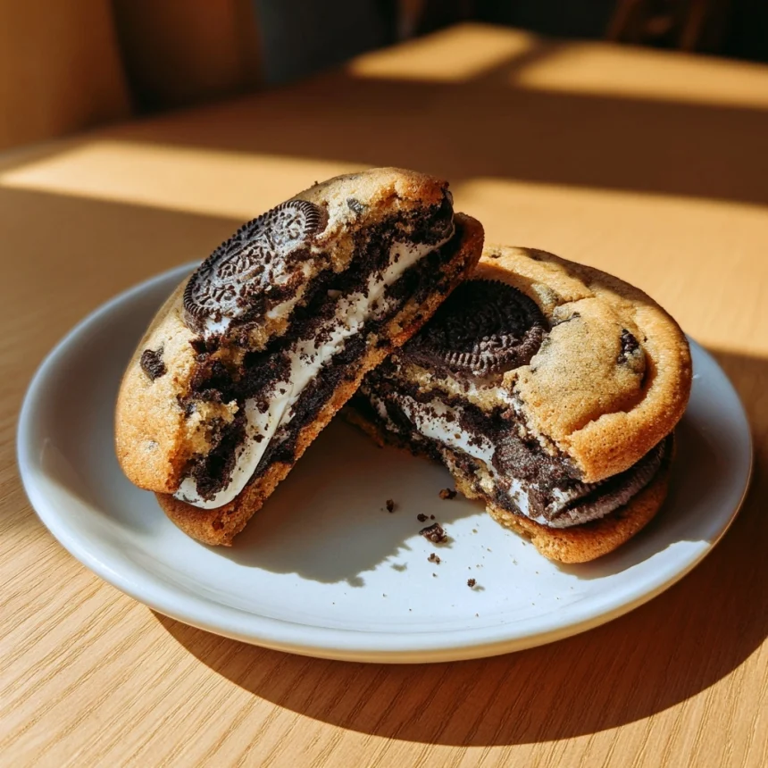 Irresistible Easy Halloween Oreo-Stuffed Cookies Recipe