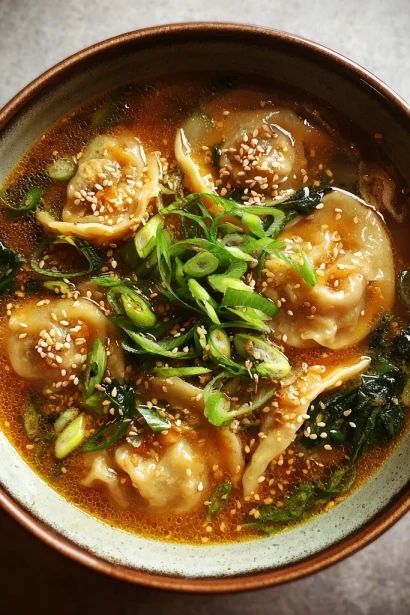 Irresistible Gyoza Soup – A Cozy Comfort Food Delight