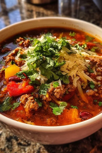 Keto Taco Soup