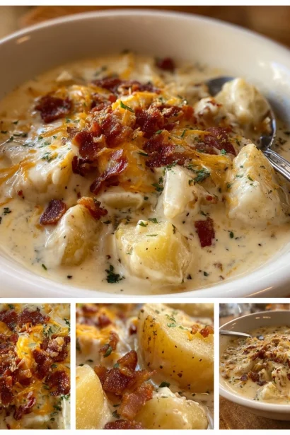 Loaded Outback Potato Soup