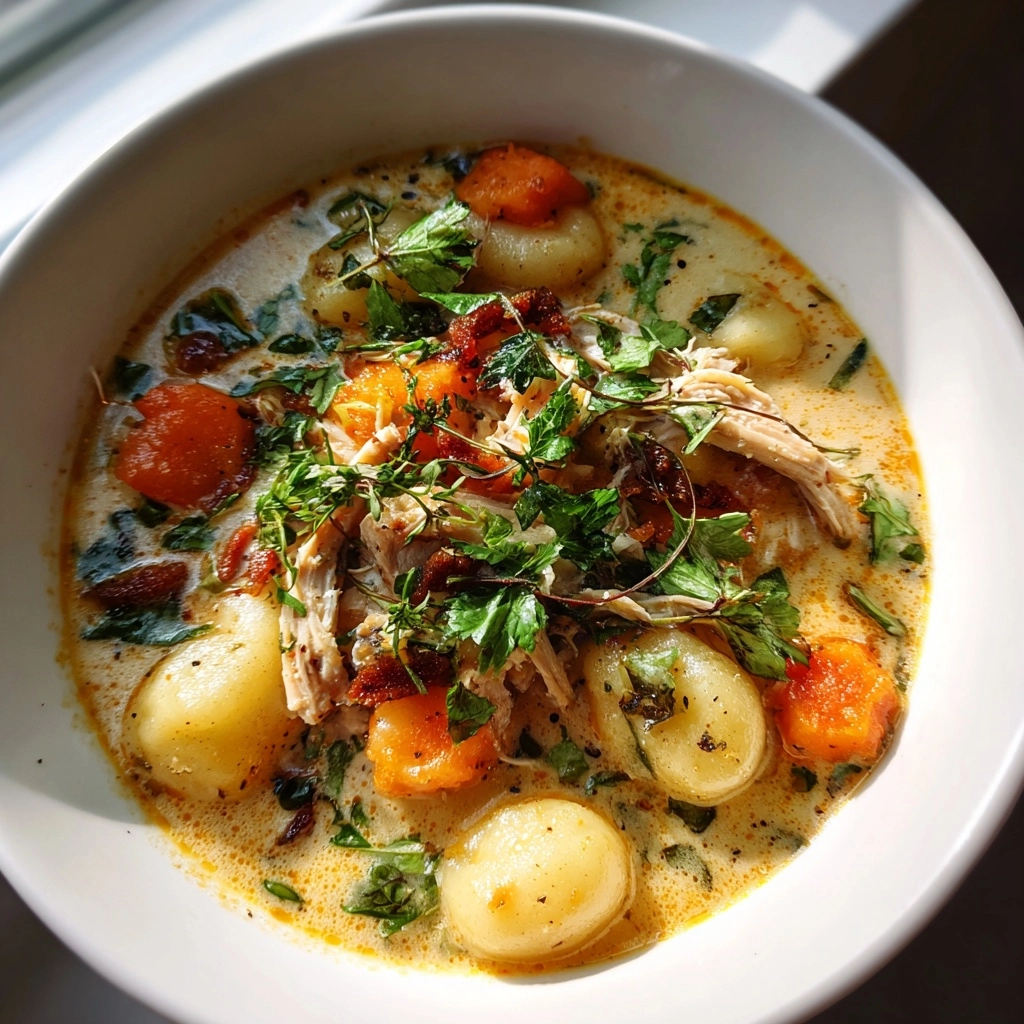 Marry Me Chicken Gnocchi Soup
