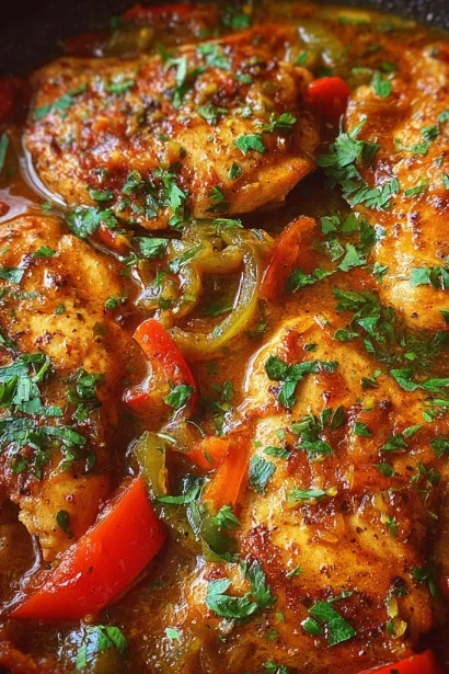 Pepperoncini Chicken Skillet