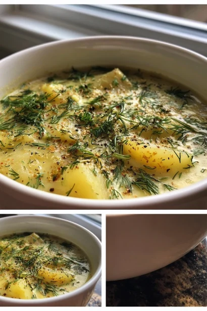 Polish Potato Soup with Dill