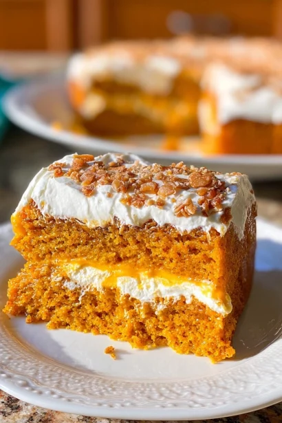 Pumpkin Better Than Sex Cake