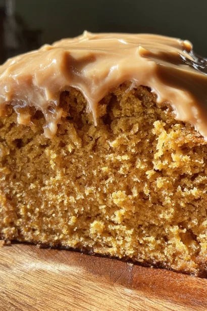 Pumpkin Bread with Browned Butter Maple Frosting Recipe