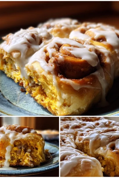 Pumpkin Cinnamon Rolls