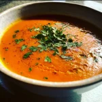Roasted Italian Sweet Potato Soup