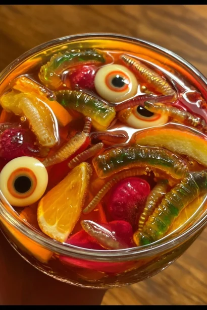 Rum Punch for Halloween