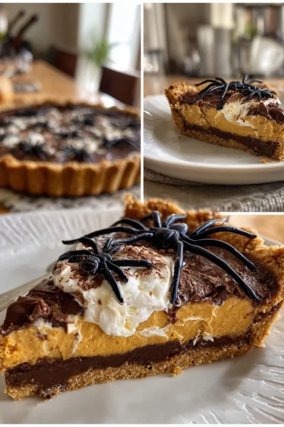 Spider Pie for Halloween