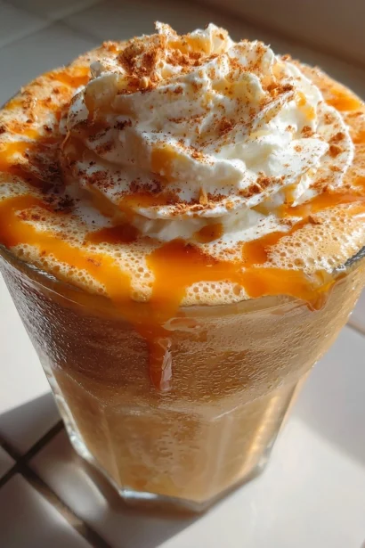 Spiked Pumpkin Pie Milkshake