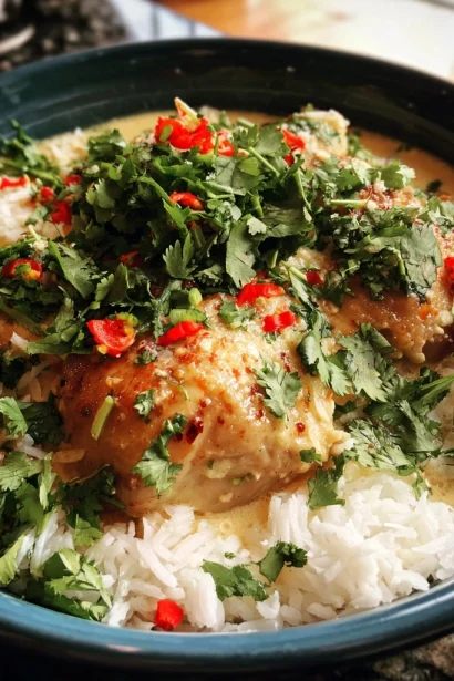 Tropical Coconut Chicken and Rice Recipe for Blissful Flavor