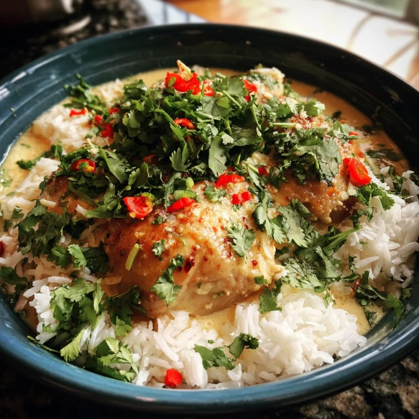 Tropical Coconut Chicken and Rice Recipe for Blissful Flavor